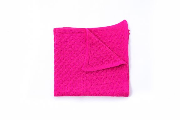 Pochette di maglia rosa