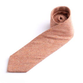 cravatta-da-uomo-brick-arancio-in-seta-cotone